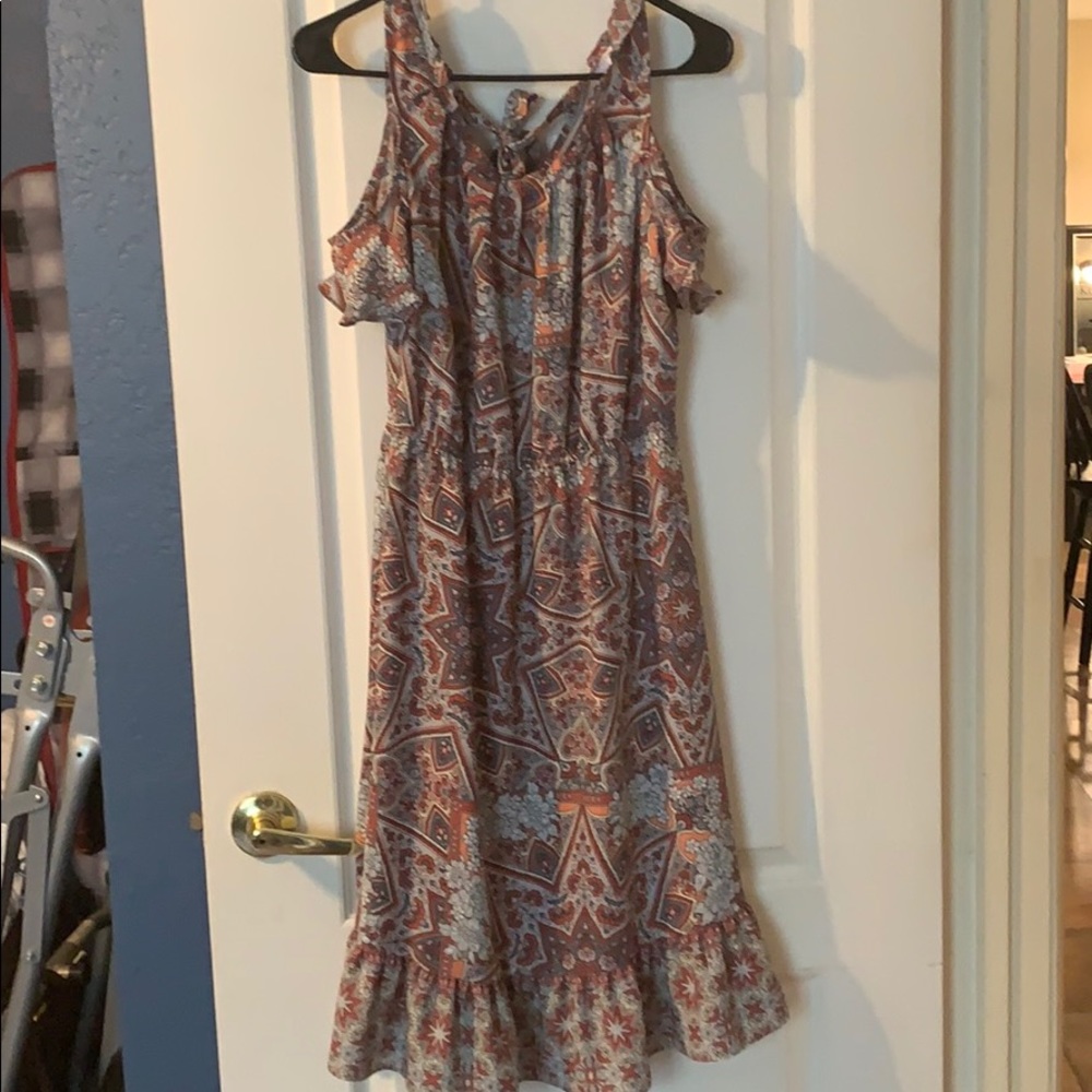 Lauren Conrad Cold Shoulder Dress